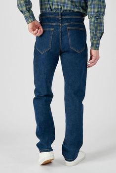 Jean 5 poches coupe droite
