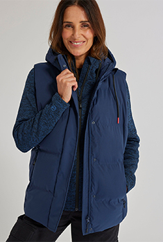 Doudoune sans manches Thermolactyl femme