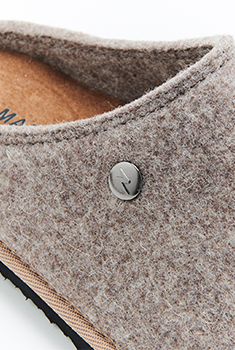 Mules-sabots homme en feutre