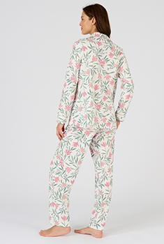 Pyjama boutonné maille jersey