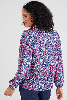 Chemisier imprimé pure viscose