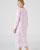 Chemise de nuit en pur coton peigné