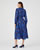 Robe-chemise fantaisie smockée