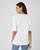 T-shirt maille jacquard reliefée