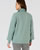 Sweat-shirt en molleton col camionneur zippé