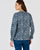 T-shirt maille chaude fleurie