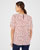 Blouse crêpe reliéfé stretch
