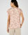 Blouse voile brillant