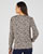 T-shirt maille chaude animalier