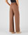 Pantalon large mélange lin et coton