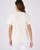 T-shirt motif placé fil brillant