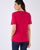 T-shirt fine côte pur coton