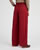 Pantalon large satiné