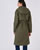 Parka longue esprit trench