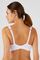 Soutien-gorge sans armatures, basque élastiquée