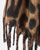 Echarpe à franges motif animalier