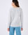 Pull maille multicolore