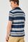 Polo maille jersey rayée