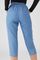 Pantacourt - Toile Chambray, pur coton