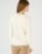Pull jacquard en maille poilue