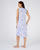 Chemise de nuit sans manches pur coton