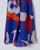 Foulard imprimé tachiste