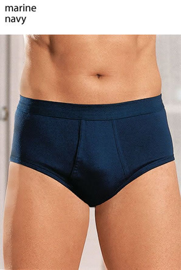 Lot de 3 slips ouverts devant pur coton peigné