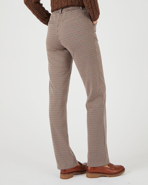 Pantalon maille milano jacquard