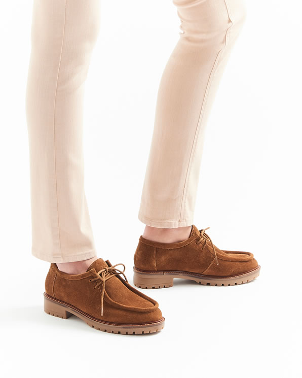 Derbies crantées Thermolactyl