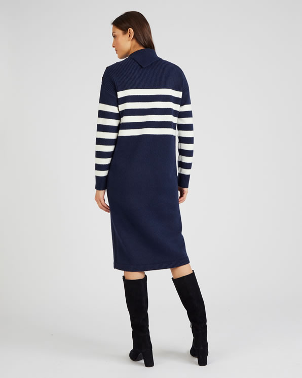 Robe pull esprit mariniere Robes Damart Luxembourg