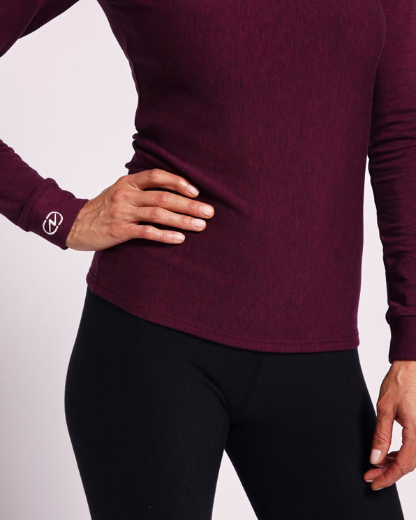 Tee-shirt col rond comfort Thermolactyl 5 femme