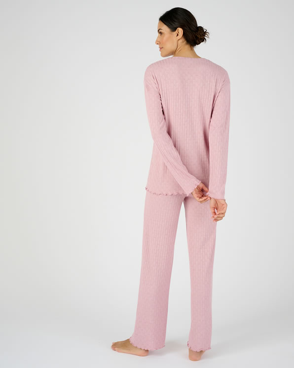 Pyjama en maille pointelle