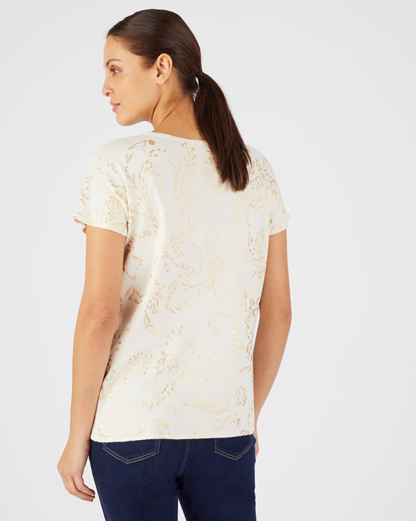 Pull impression brillante