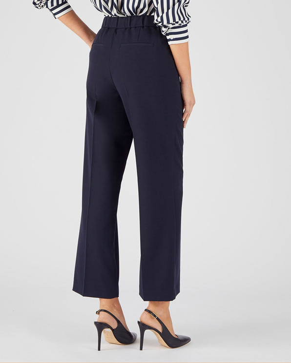 Pantalon 7/8ème effet pont
