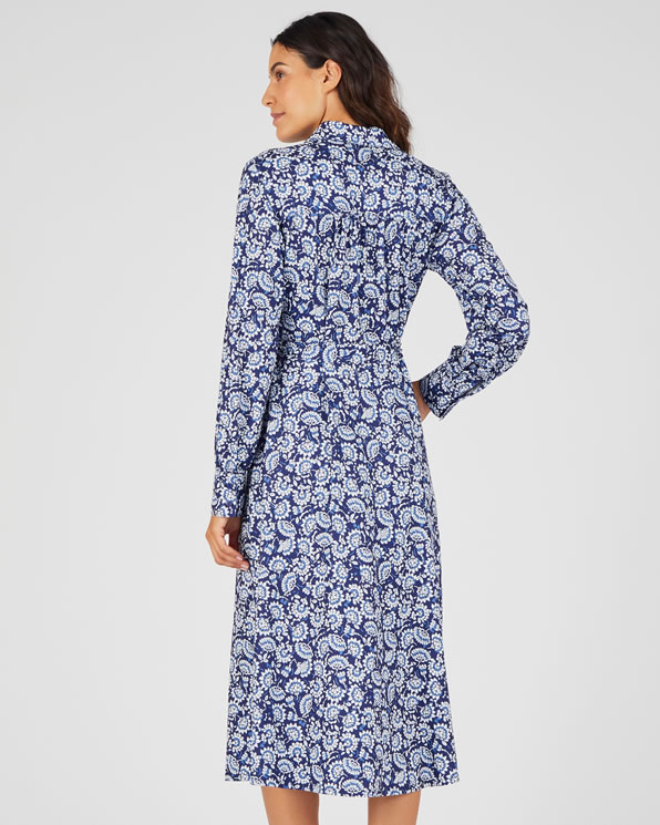Robe boutonnée maille chaude