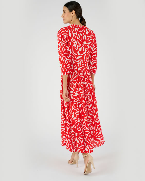 Robe crépon fibres pure viscose Lenzing™ EcoVero™