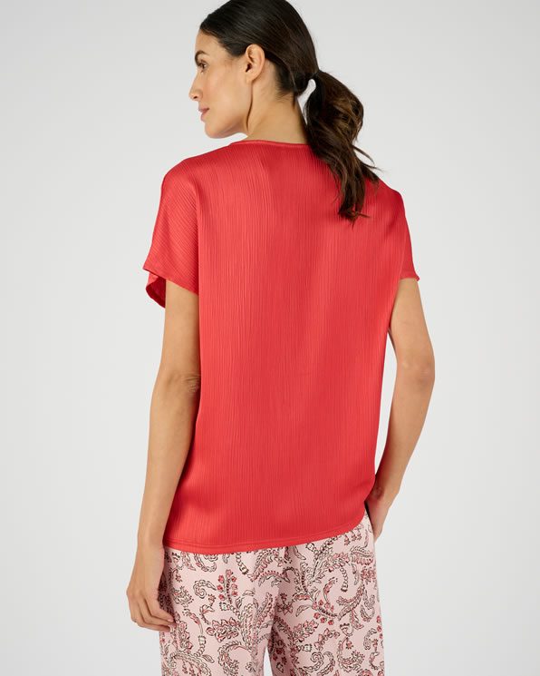 Blouse plissé permanent