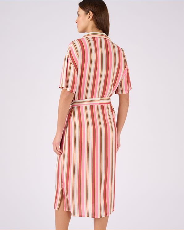 Robe en tissu créponné pure viscose