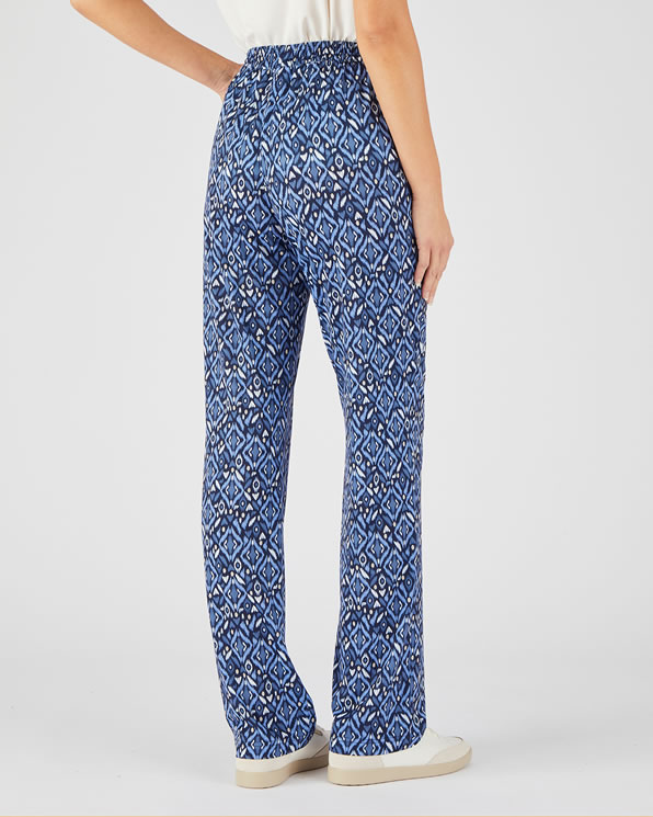 Pantalon maille crêpe