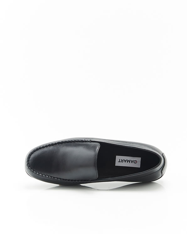 Mocassins en cuir grainé