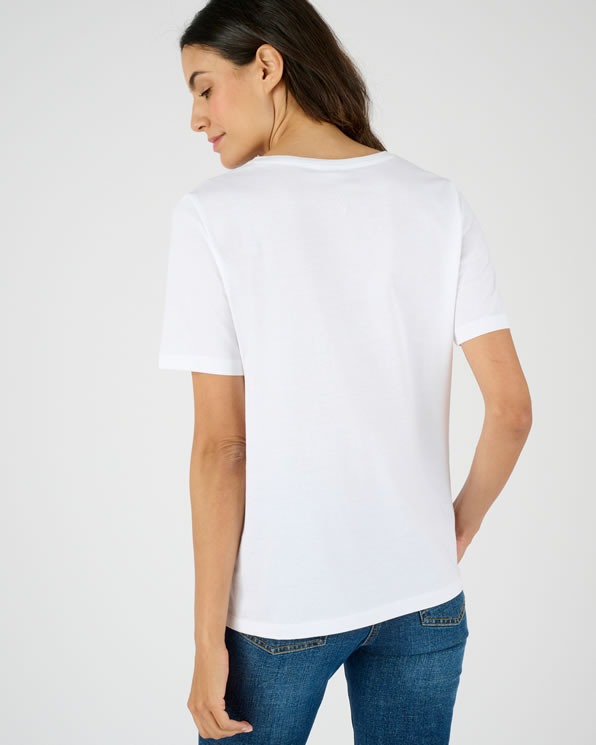 T-shirt brodé