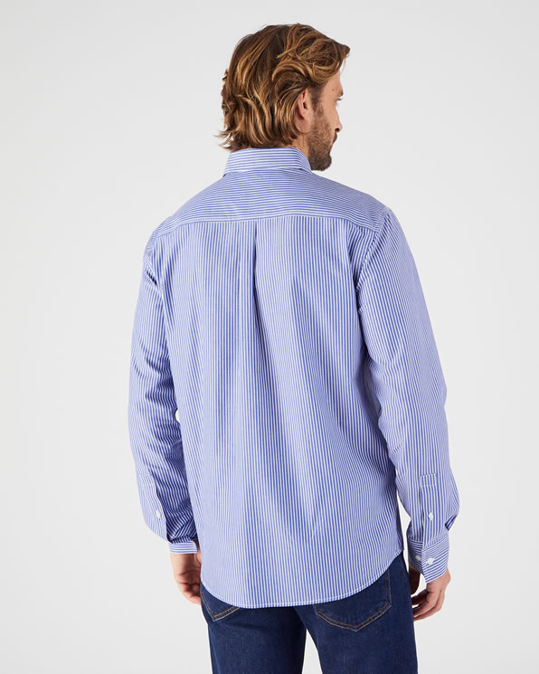 Chemise à motifs popeline pur coton