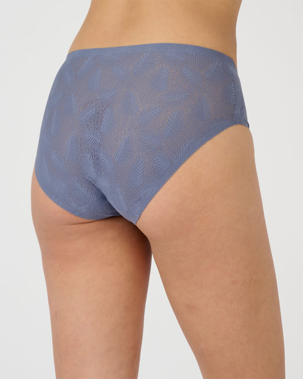 Culotte midi effet dentelle