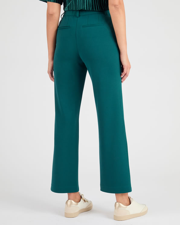 Pantalon 7/8ème maille crêpe
