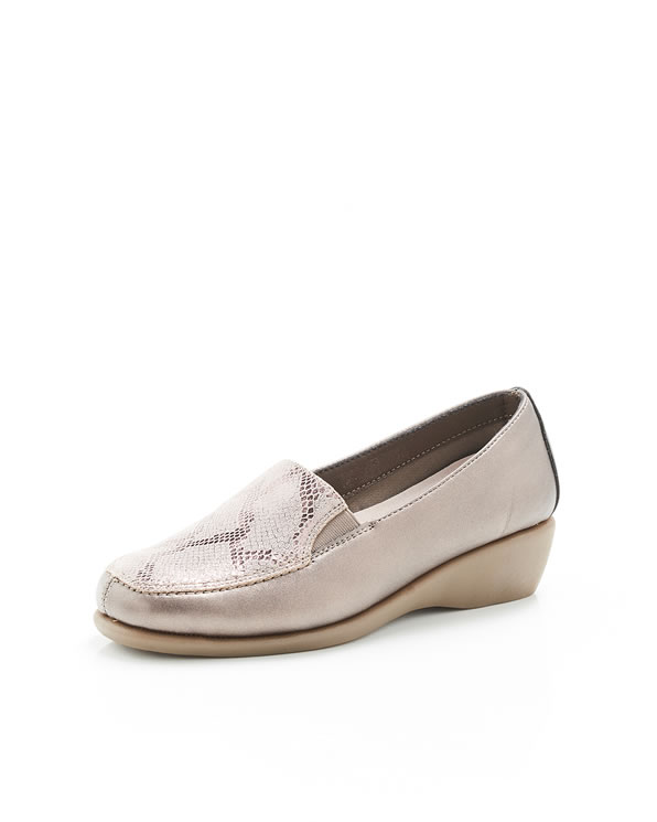 Mocassins cuir mouton souple