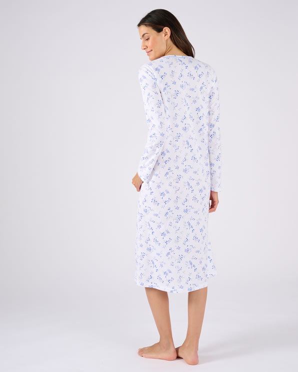 Chemise de nuit maille jersey pur coton