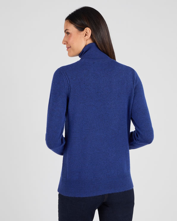 Pull col roulé fine maille Thermolactyl