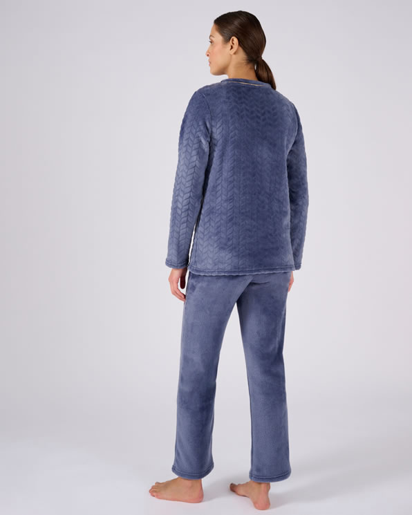 Pyjama Thermolactyl maille reliéfée