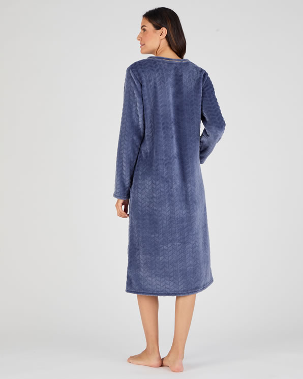 Chemise de nuit Thermolactyl maille reliéfée