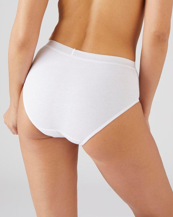 Lot de 4 culottes midi pur coton